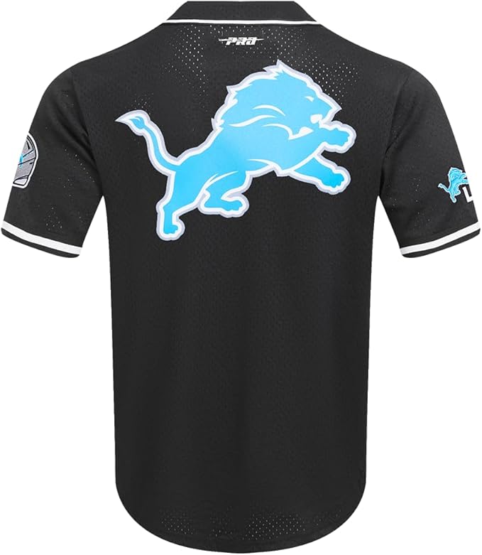 Pro Standard Mens NFL Mesh Button Down Top