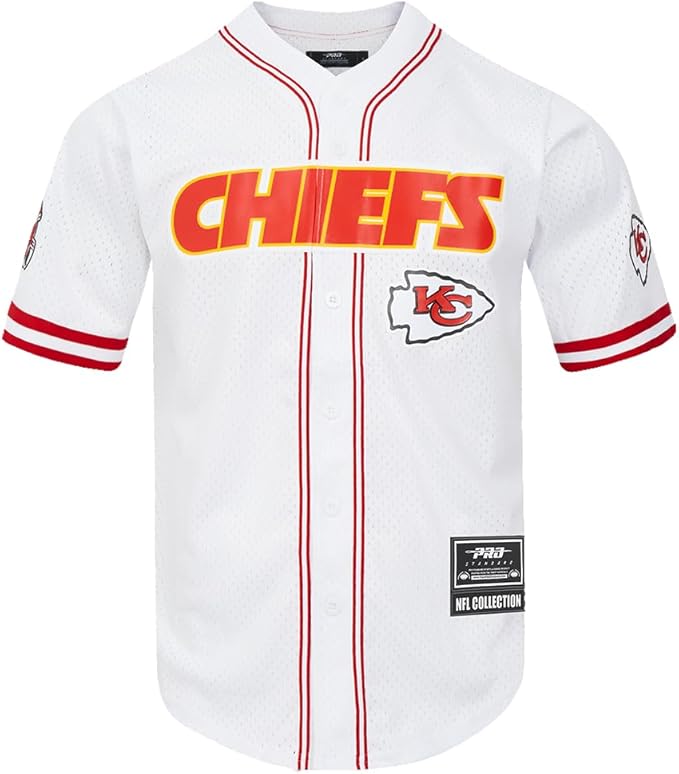 Pro Standard Mens NFL Mesh Button Down Top