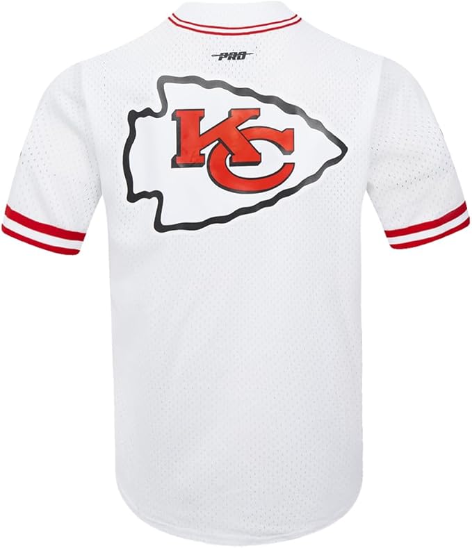 Pro Standard Mens NFL Mesh Button Down Top