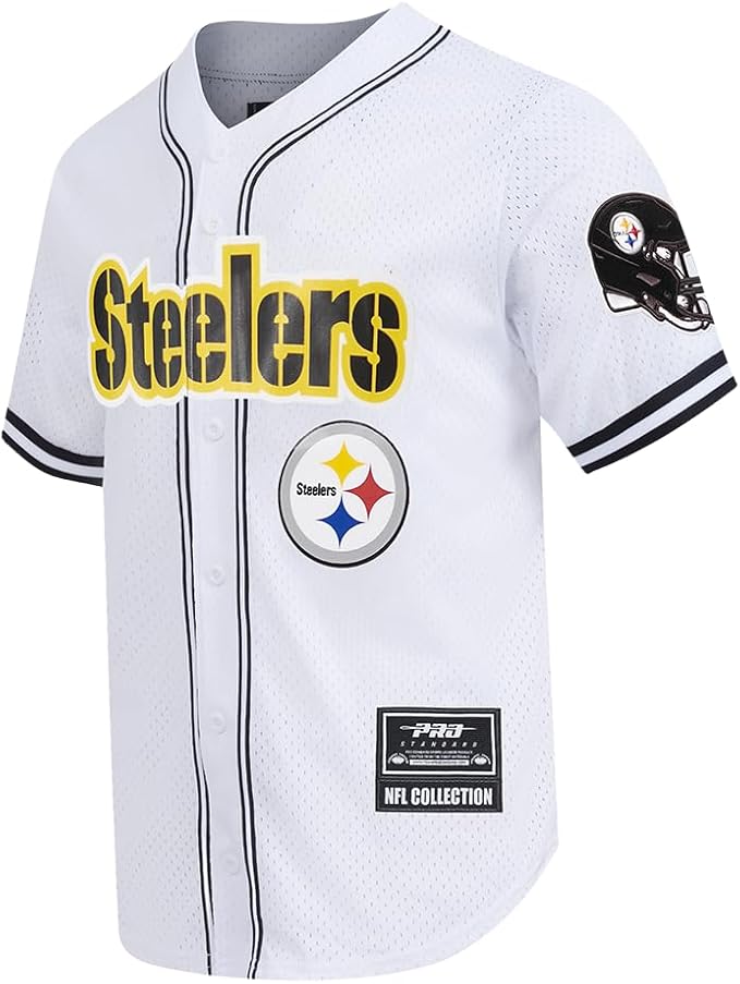 Pro Standard Mens NFL Mesh Button Down Top