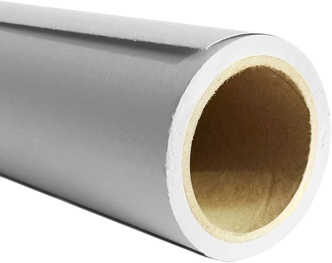 Seamless Photo Photography Backdrop Paper, Photo Background Paper Roll (Size 107 Inches Wide x 39 Feet Long, #21 Pursuit Grey)