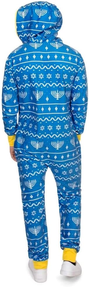 Tipsy Elves Christmas Onesies for Adults - Comfy Unisex Matching Holiday Jumpsuits with Convenient Pockets