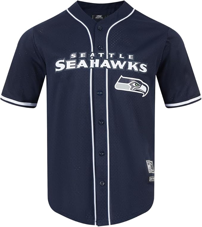 Pro Standard Mens NFL Mesh Button Down Top