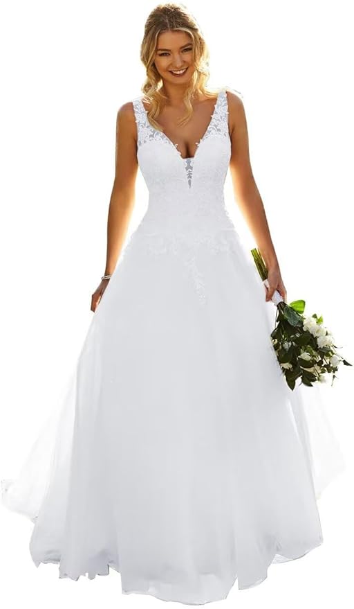 Boho Lace Wedding Dresses for Bride 2026 Tulle Long Sleeve Wedding Dress Ball Gowns Satin Mermaid Bridal Gown