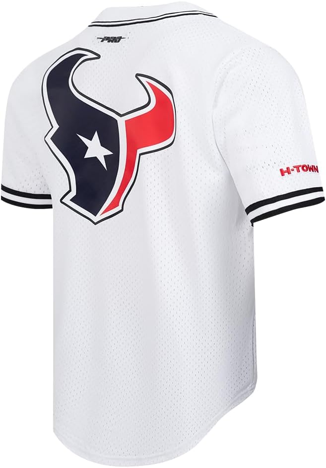 Pro Standard Mens NFL Mesh Button Down Top
