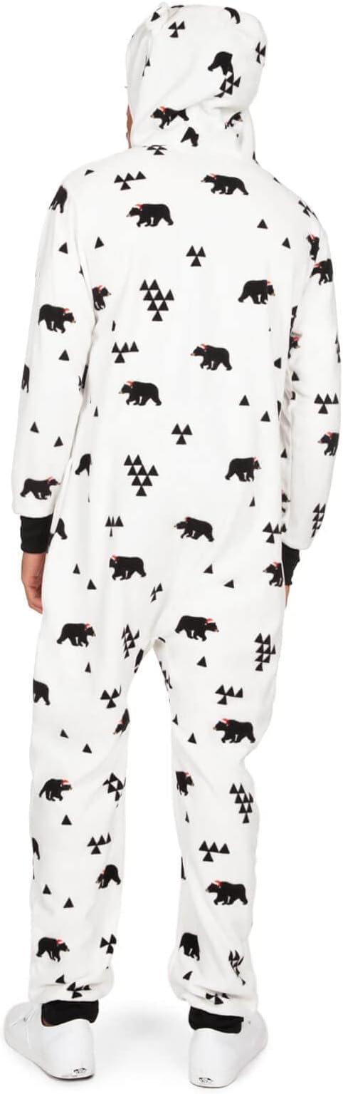 Tipsy Elves Christmas Onesies for Adults - Comfy Unisex Matching Holiday Jumpsuits with Convenient Pockets