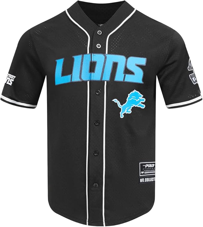 Pro Standard Mens NFL Mesh Button Down Top