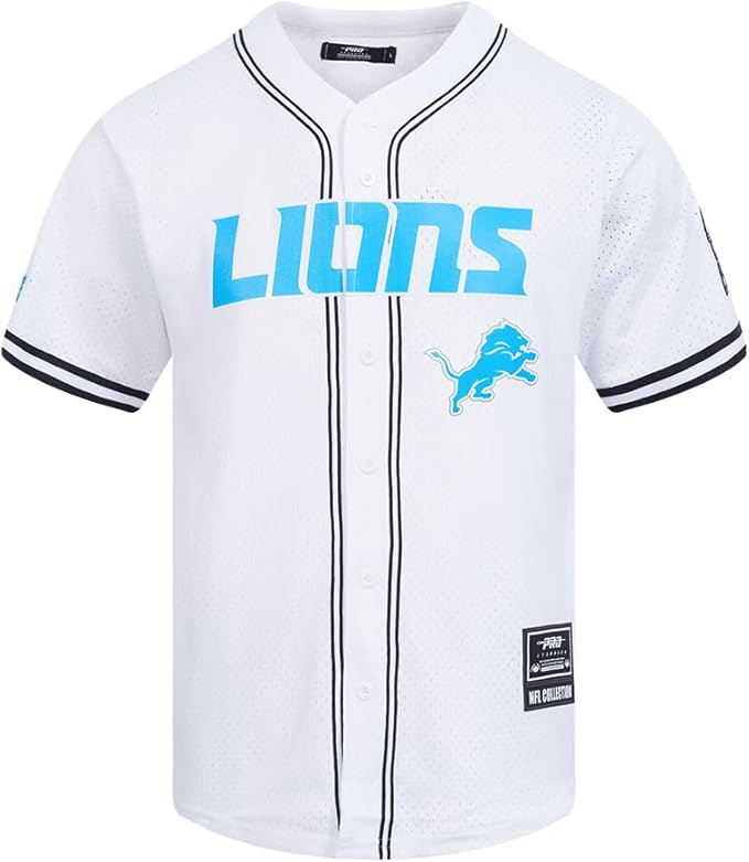 Pro Standard Mens NFL Mesh Button Down Top