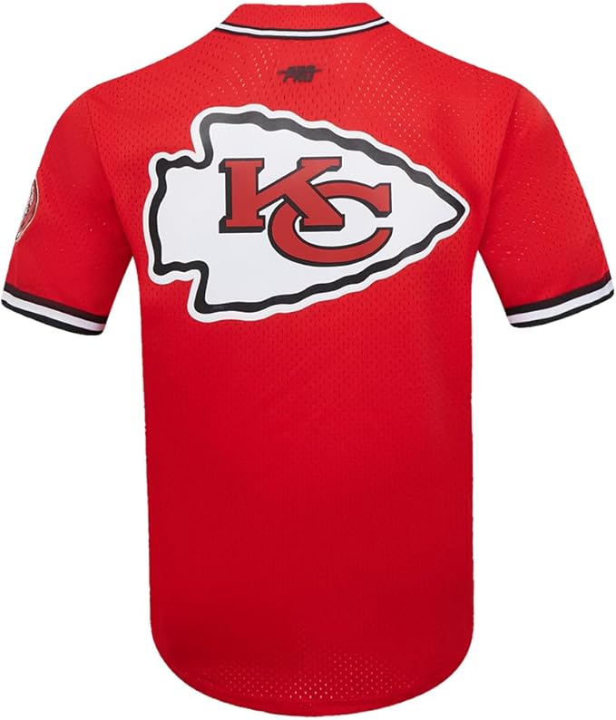 Pro Standard Mens NFL Mesh Button Down Top