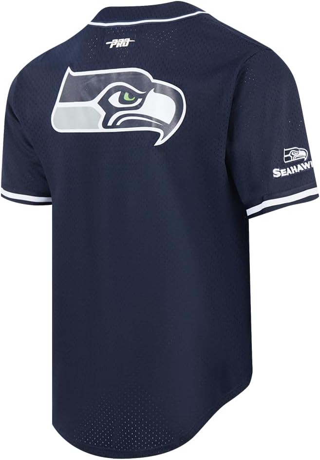Pro Standard Mens NFL Mesh Button Down Top