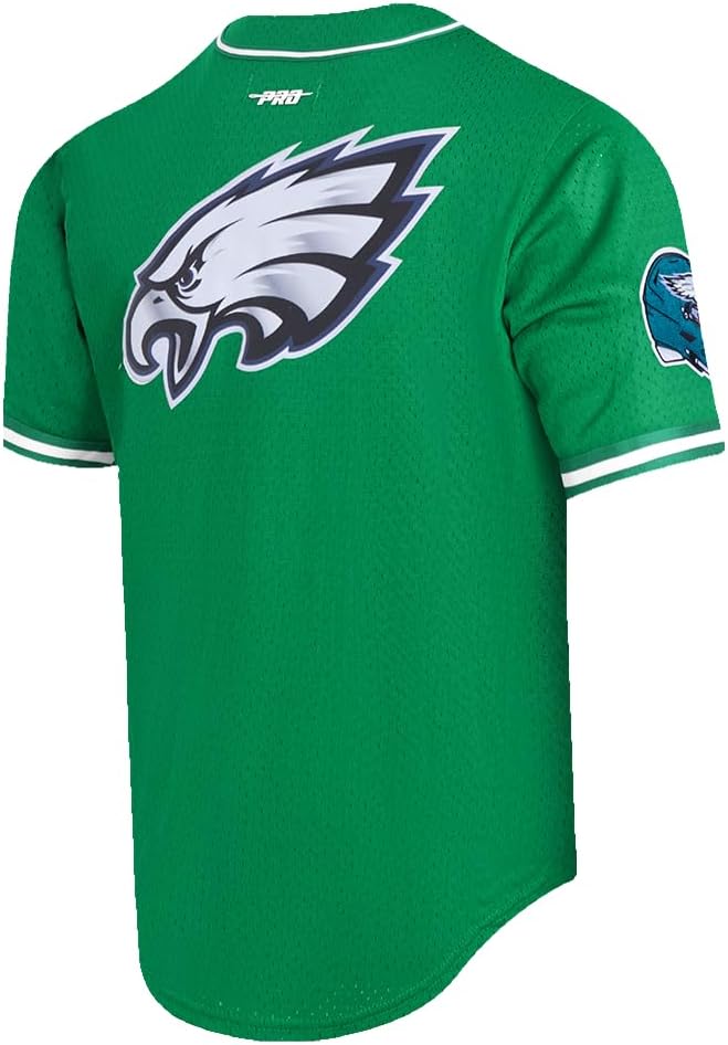 Pro Standard Mens NFL Mesh Button Down Top