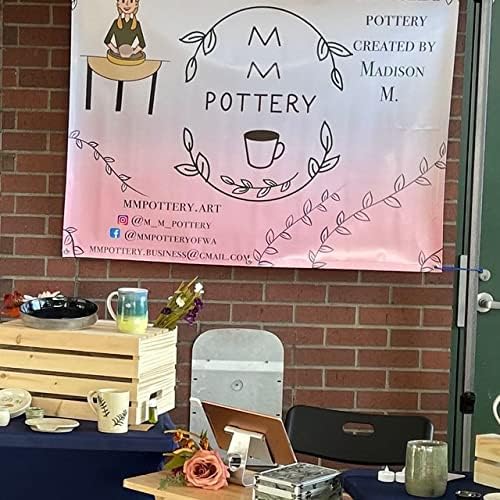Personalized Custom Vinyl Banner Printing Indoor or Outdoor use Printed Business Event Birthday Party Large Custom Vinyl banner for Party Decoration Factory of Stickers (4'x8')