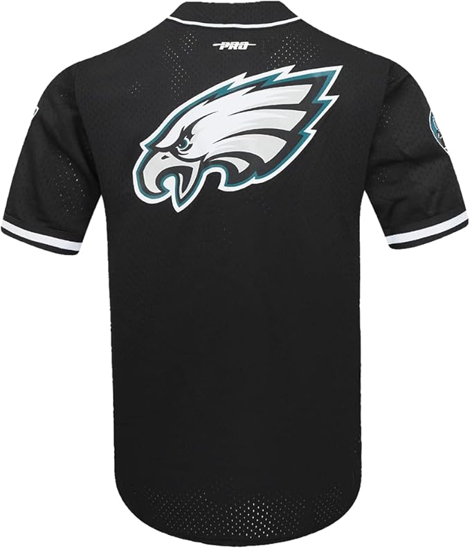 Pro Standard Mens NFL Mesh Button Down Top