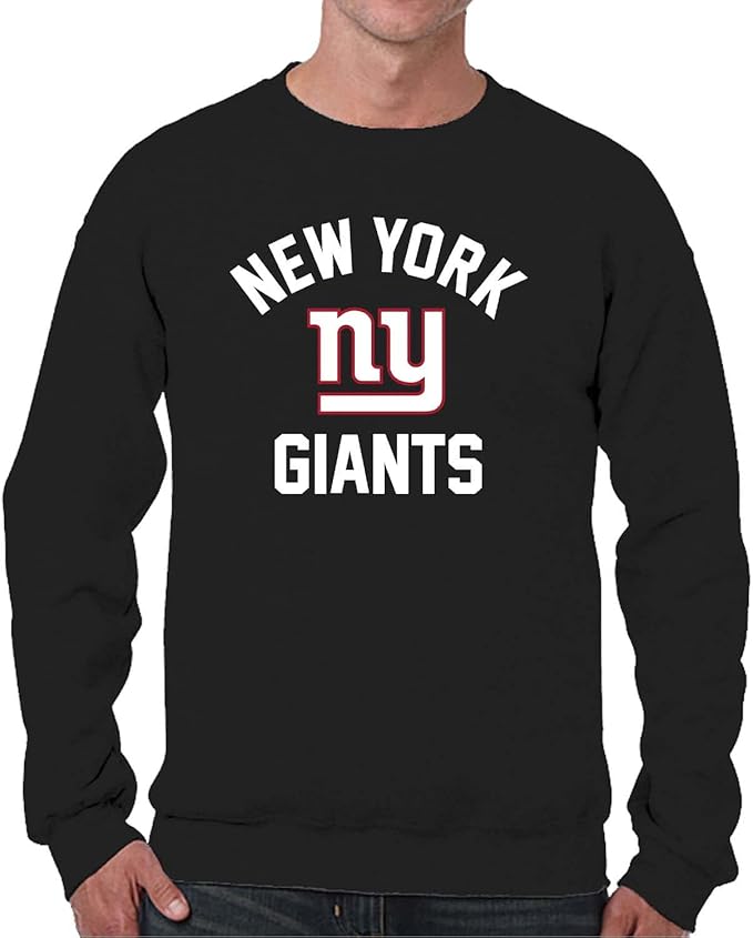 Team Fan Apparel NFL Adult Gameday Football Crewneck Sweatshirt - Cotton Blend - Stay warm, comfortable & stylish on game day
