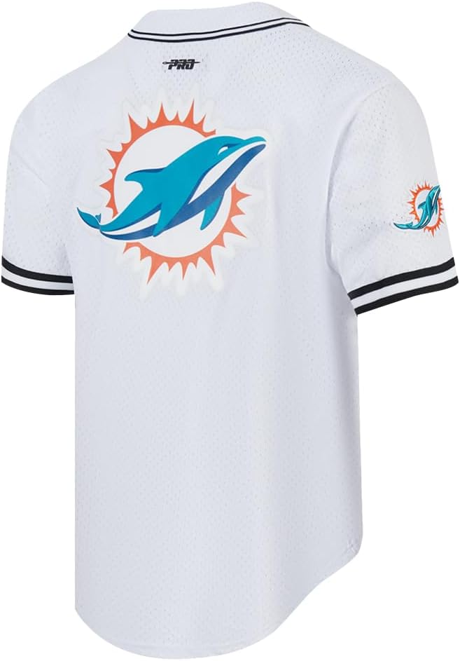 Pro Standard Mens NFL Mesh Button Down Top
