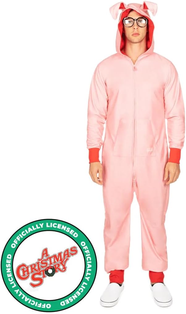 Tipsy Elves Christmas Onesies for Adults - Comfy Unisex Matching Holiday Jumpsuits with Convenient Pockets