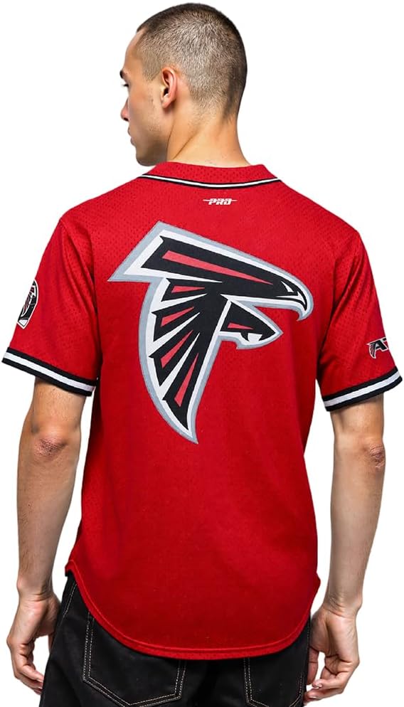 Pro Standard Mens NFL Mesh Button Down Top