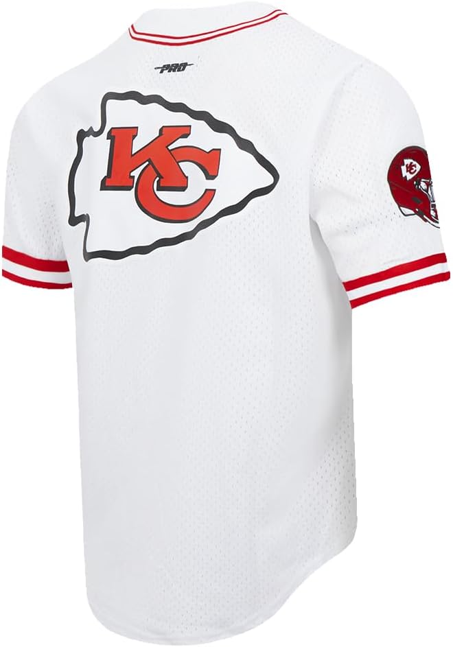 Pro Standard Mens NFL Mesh Button Down Top