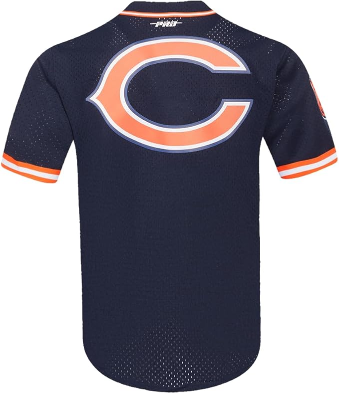 Pro Standard Mens NFL Mesh Button Down Top