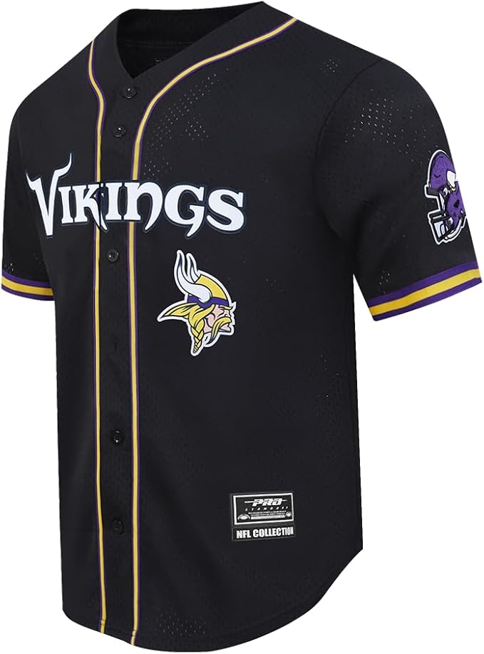Pro Standard Mens NFL Mesh Button Down Top