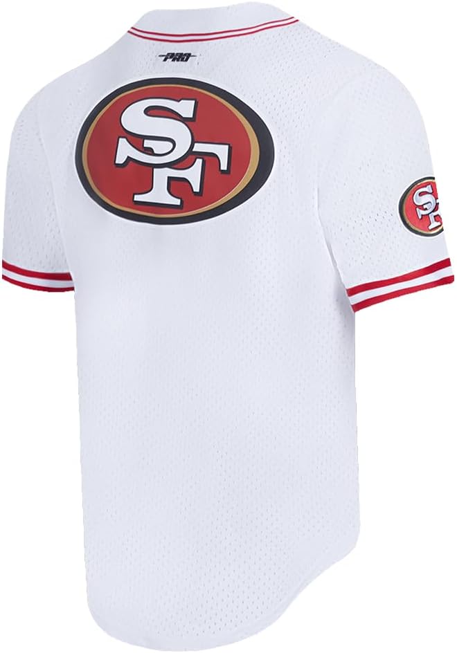 Pro Standard Mens NFL Mesh Button Down Top