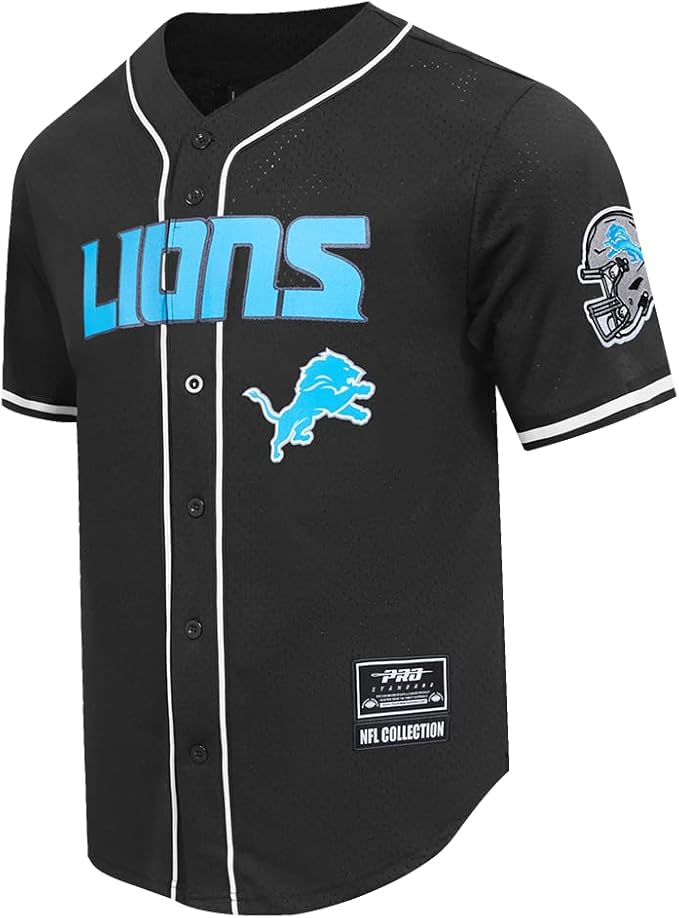 Pro Standard Mens NFL Mesh Button Down Top