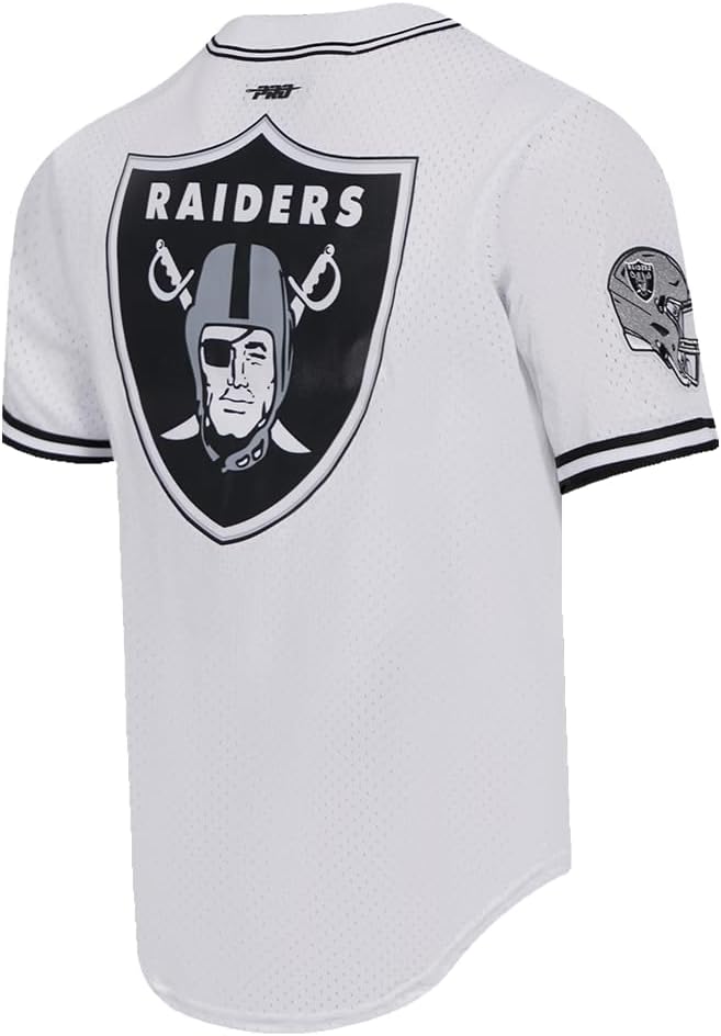 Pro Standard Mens NFL Mesh Button Down Top