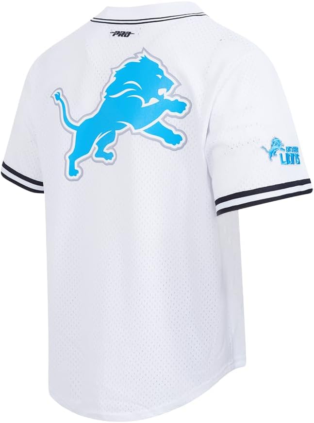 Pro Standard Mens NFL Mesh Button Down Top