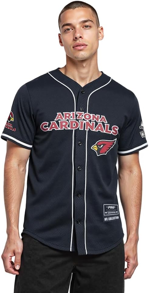 Pro Standard Mens NFL Mesh Button Down Top