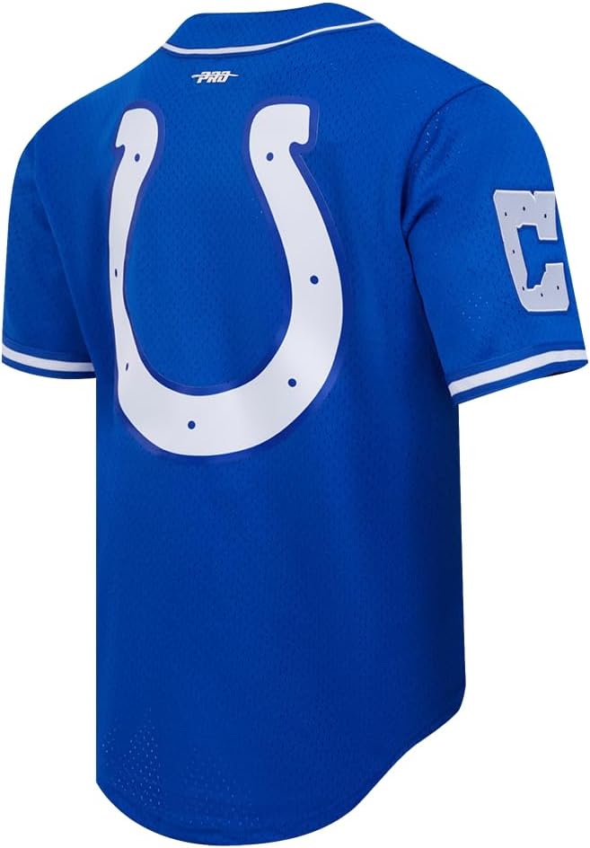 Pro Standard Mens NFL Mesh Button Down Top