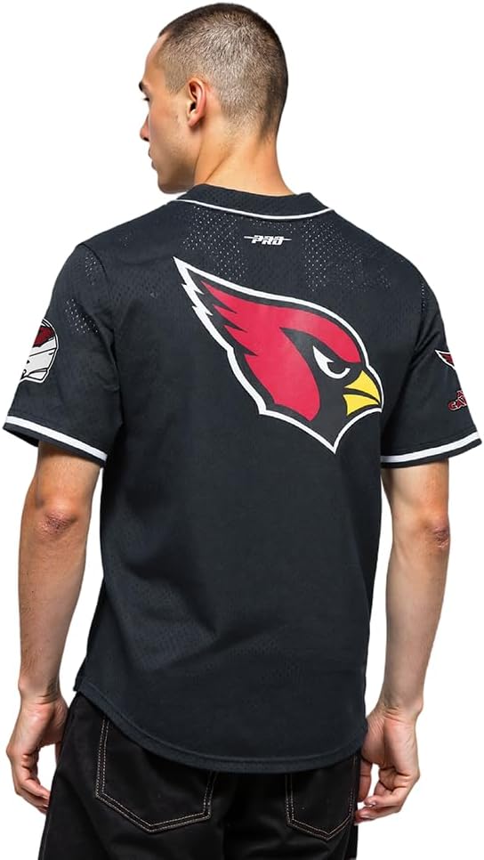 Pro Standard Mens NFL Mesh Button Down Top