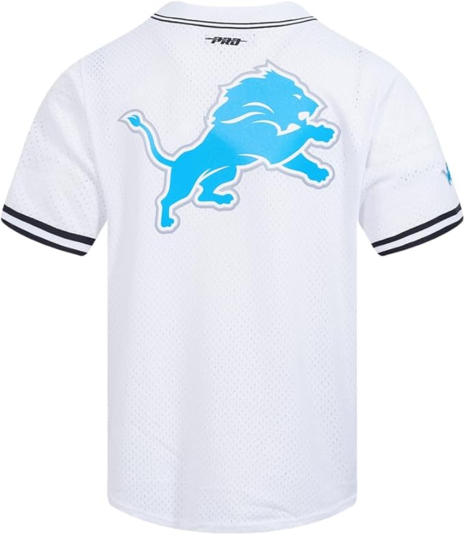 Pro Standard Mens NFL Mesh Button Down Top