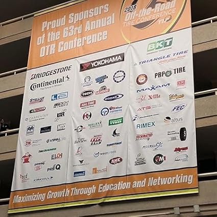 14oz Custom Vinyl Banner, Full Color, Premium Coated Material, Heavy Duty Sign, Backdrop, Indoor / Outdoor, For Advertising, Tadeshow, Occasions, Online Design or Print Your Design, 1 or 2 Sided (3 X 3 ft (H X W))