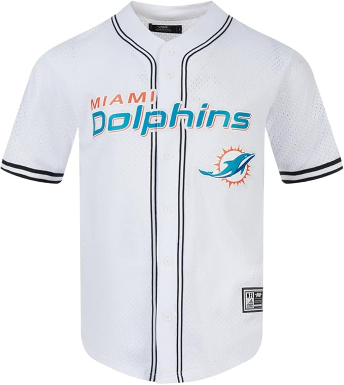 Pro Standard Mens NFL Mesh Button Down Top