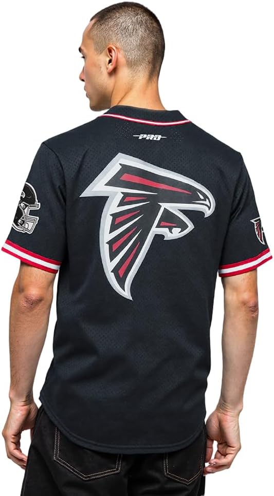Pro Standard Mens NFL Mesh Button Down Top