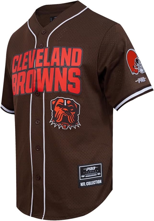 Pro Standard Mens NFL Mesh Button Down Top