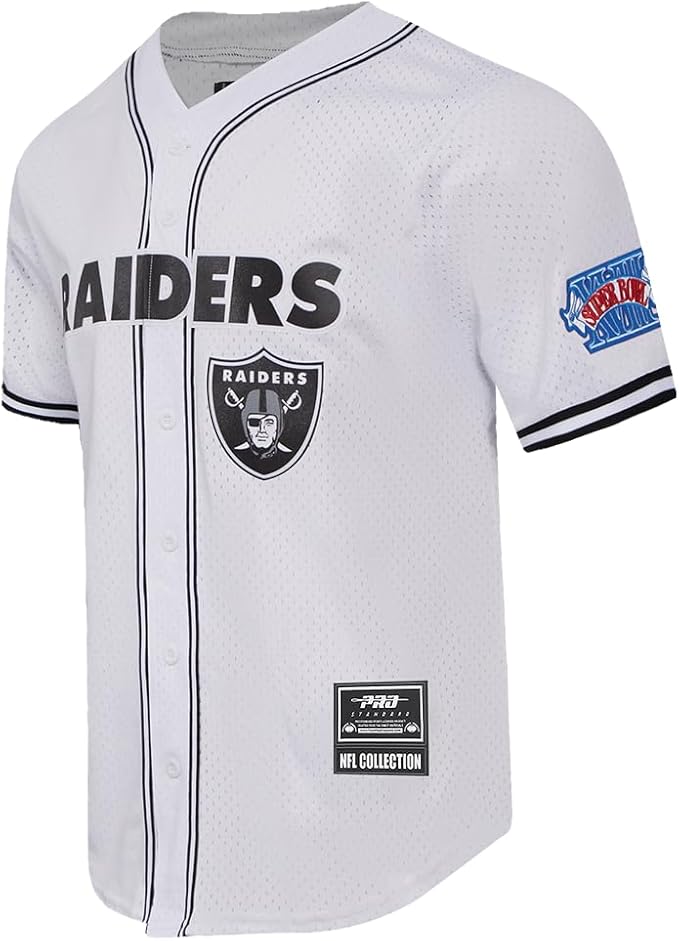 Pro Standard Mens NFL Mesh Button Down Top