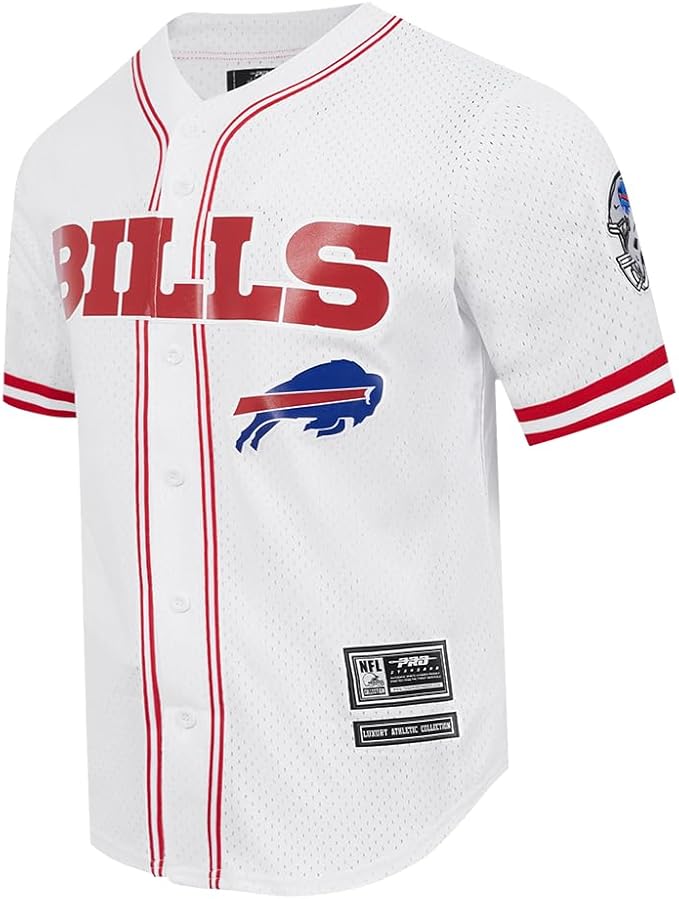 Pro Standard Mens NFL Mesh Button Down Top