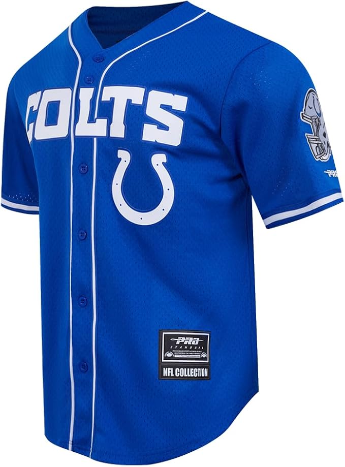 Pro Standard Mens NFL Mesh Button Down Top