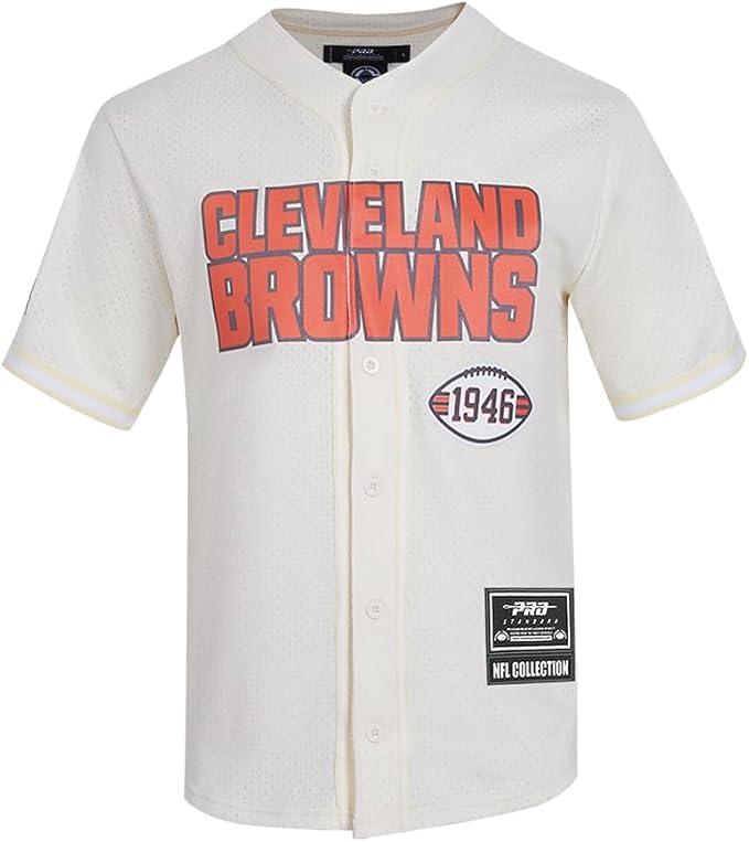 Pro Standard Mens NFL Mesh Button Down Top