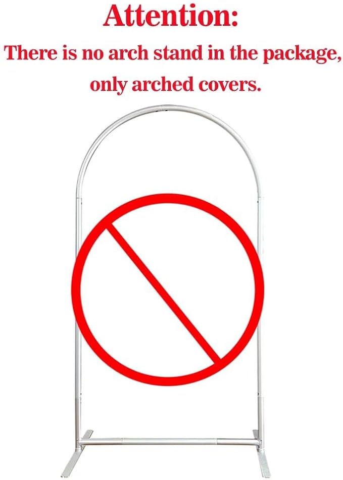 A Little Honey is ON The Way Theme Arched Backdrop Covers Beige Stretchy Arch Stand Cover for Baby Shower Birthday Party Decoration Props (No Stand!)