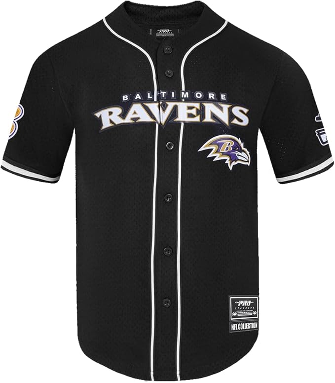 Pro Standard Mens NFL Mesh Button Down Top