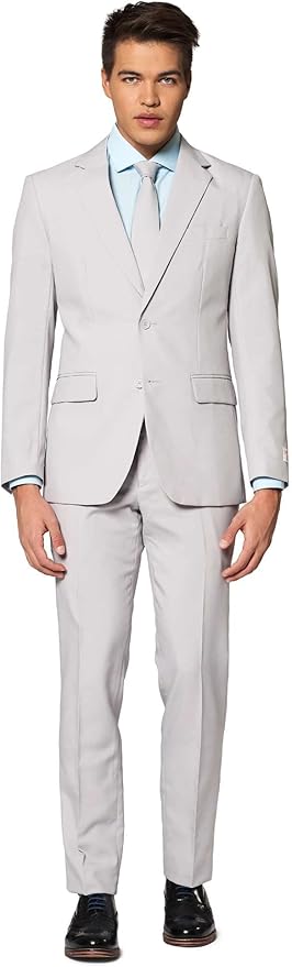 Groovy Grey Boys' Suit