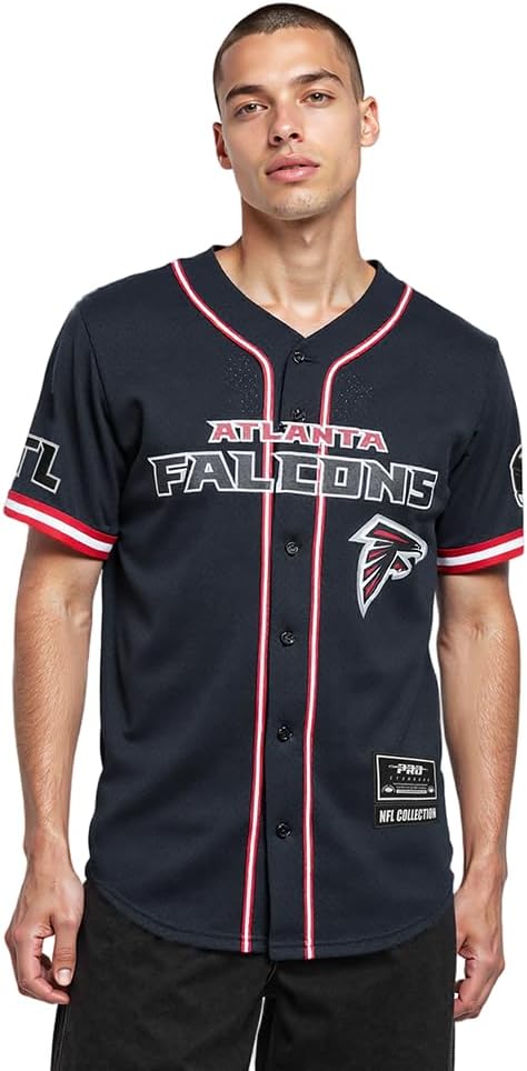 Pro Standard Mens NFL Mesh Button Down Top
