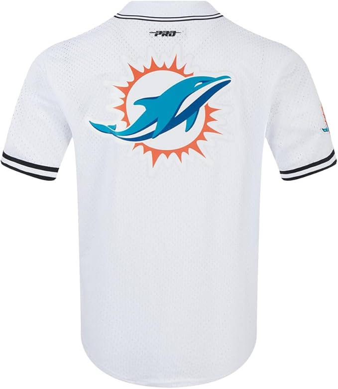 Pro Standard Mens NFL Mesh Button Down Top