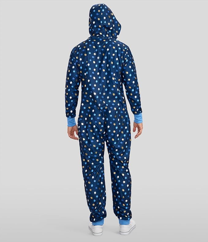 Tipsy Elves Christmas Onesies for Adults - Comfy Unisex Matching Holiday Jumpsuits with Convenient Pockets