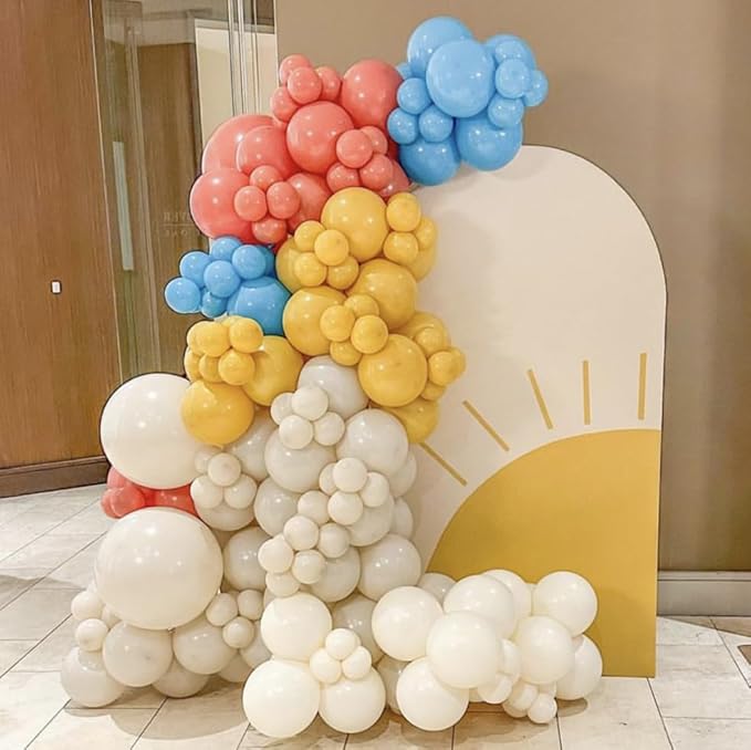 Here Comes The Son Arch Backdrop Cover First Trip Around The Sun Baby Shower Decorations Arch Spandex Cover Groovy Sunshine Birthday Party Fiesta (7.2x4ft Cover,20)