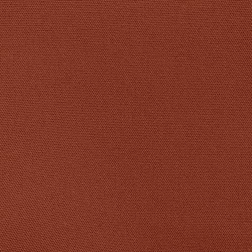 Ultimate Textile Cotton-Feel Burnt Orange Cloth Napkins - 17" x 17" (Set of 120) Washable Dining Quality Polyester, Wrinkle & Stain Resistant
