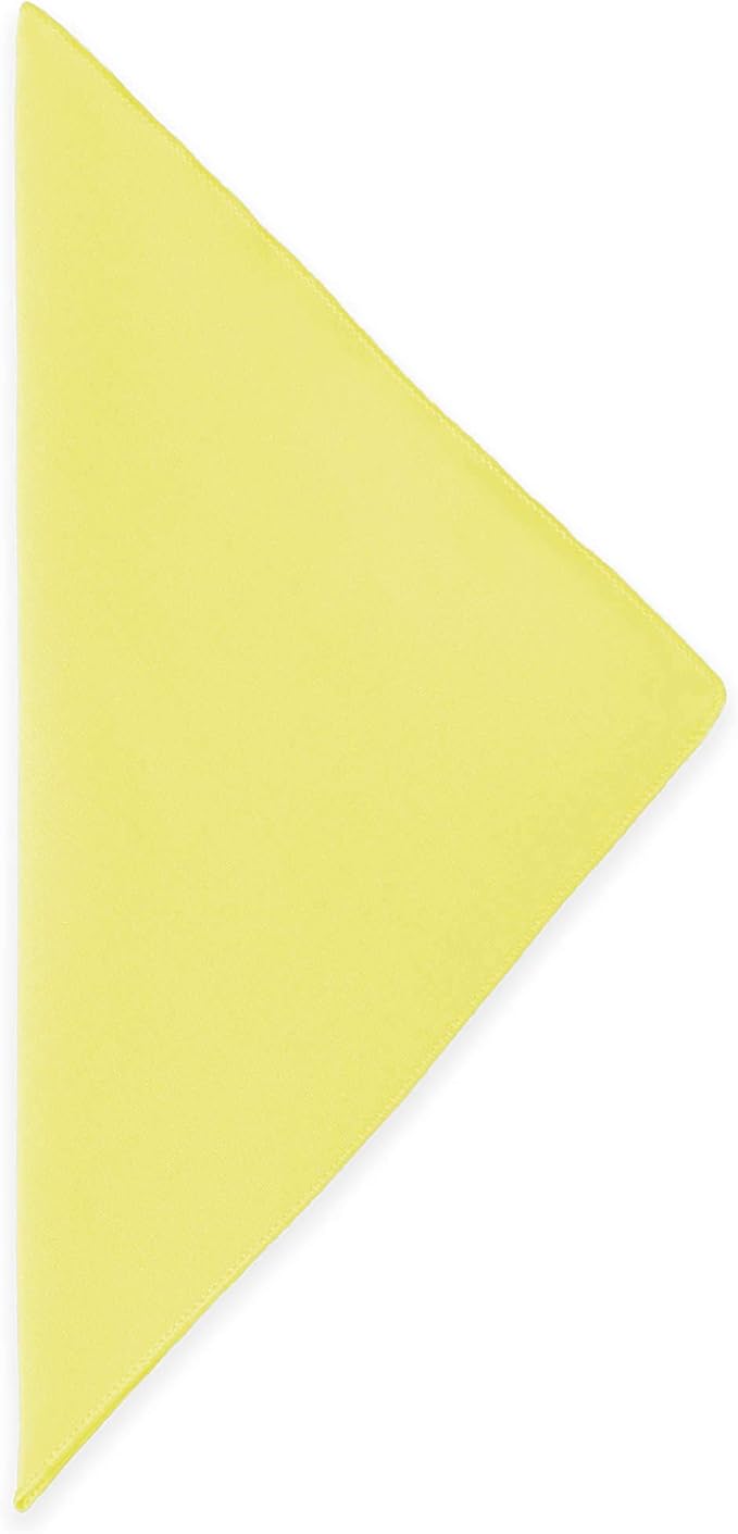 Ultimate Textile Cotton-Feel Lemon Cloth Napkins - 17" x 17" (Set of 36) Washable Dining Quality Polyester, Wrinkle & Stain Resistant
