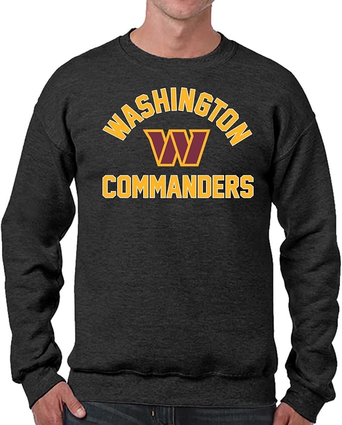 Team Fan Apparel NFL Adult Gameday Football Crewneck Sweatshirt - Cotton Blend - Stay warm, comfortable & stylish on game day